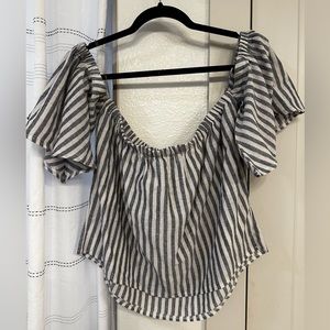 Off the shoulder top